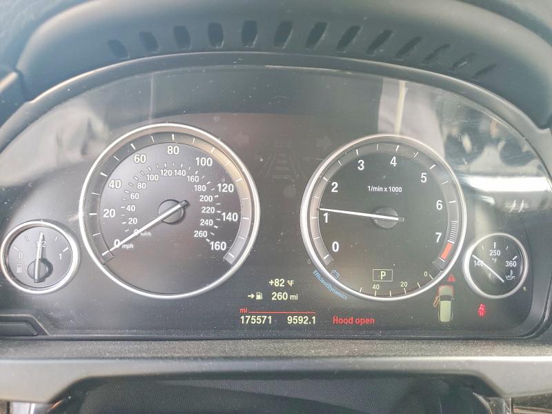 2018 BMW X5 VIN 5UXKR2C53J0Z17967 COPART salvage auction — FRONT END, Mt - Certificate Of Title (P), sold $6,100 on 2026-07-30 (photo 9)