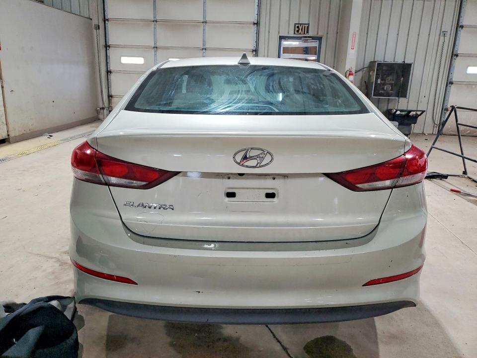 2017 Hyundai Elantra VIN 5NPD84LF5HH104113 COPART salvage auction — FRONT END, Pa - Certificate Of Salvage, sold $1,600 on 2026-07-02 (photo 6)