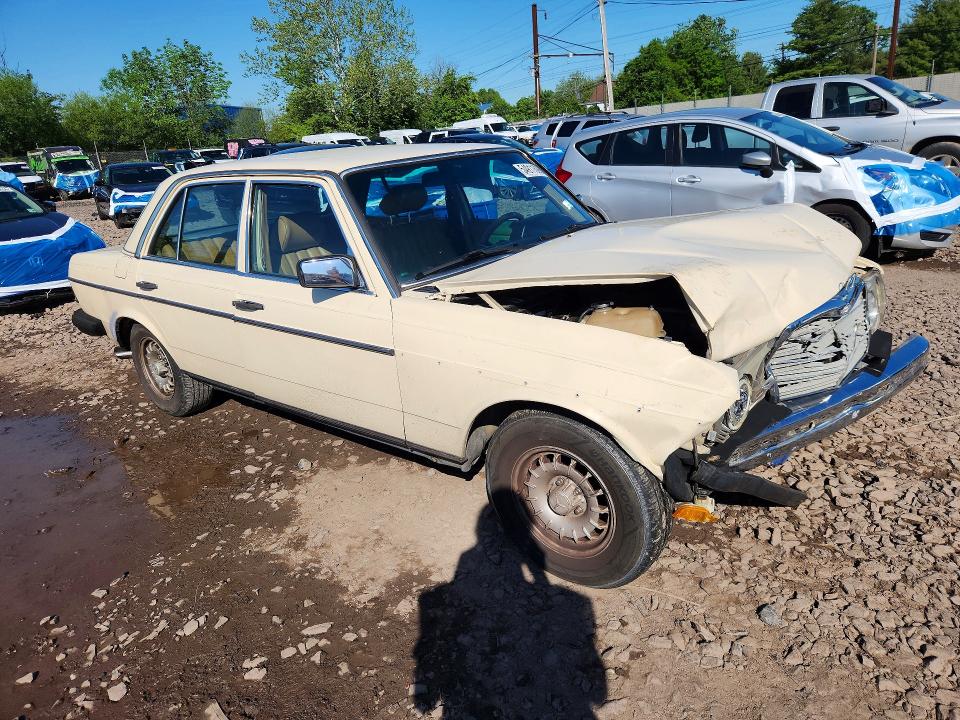 1983 Mercedes-benz VIN WDBAB33A1DB019167 COPART salvage auction — FRONT END, Pa - Cert Of Salv-R=Reconstructed, sold $15 on 2026-07-13 (photo 4)