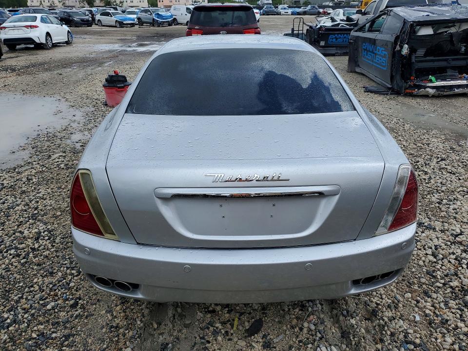 2008 Maserati Quattroporte VIN ZAMFE39A480033468 COPART salvage auction — MINOR DENT/SCRATCHES, Fl - Certificate Of Title (P), sold $2,100 on 2026-07-02 (photo 6)