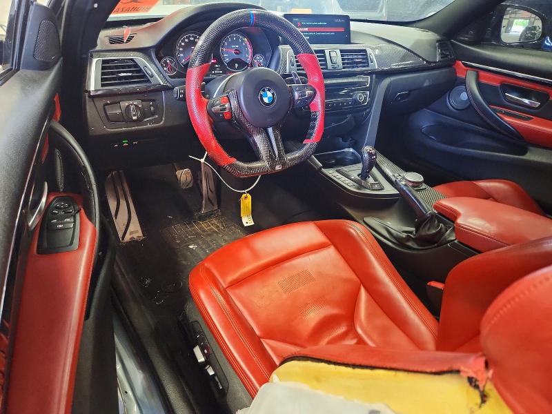 2017 BMW M4 VIN WBS3R9C58HK709122 COPART salvage auction — SIDE, Ct - Cert Of Title-Salvage, sold $16,200 on 2026-07-23 (photo 8)