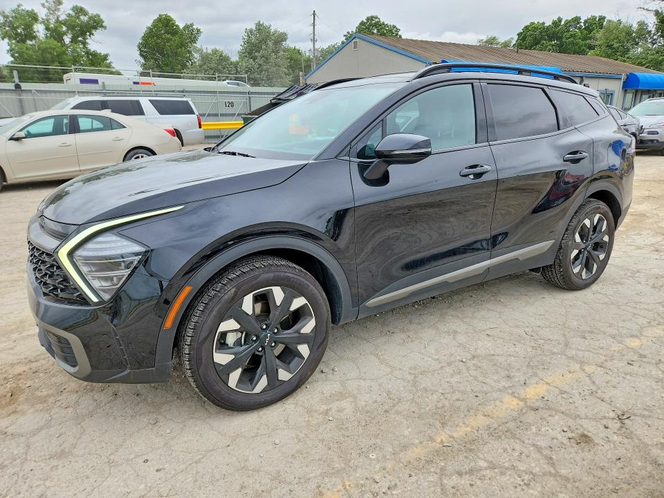 2024 Kia Sportage VIN 5XYK6CDF8RG140800 COPART salvage auction — HAIL, KS - CERT OF TITLE-SALVAGE, sold $14,000 on 2026-07-13 (photo 1)