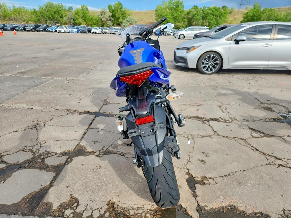2013 Kawasaki Ex650 VIN JKAEXEE12DDA11786 COPART salvage auction — FRONT END, Co - Public - Salvage Title, sold $875 on 2026-07-08 (photo 4)