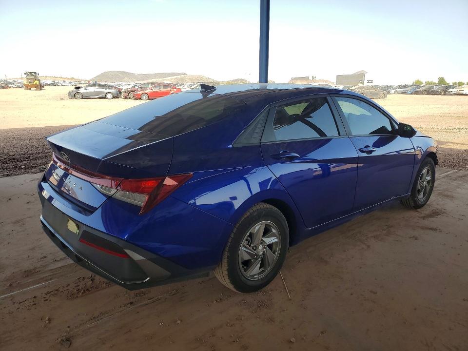 2025 Hyundai Elantra VIN KMHLL4DG2SU987663 COPART salvage auction — FRONT END, AZ - CERT OF TITLE - SALVAGE, sold $1,400 on 2026-07-28 (photo 3)