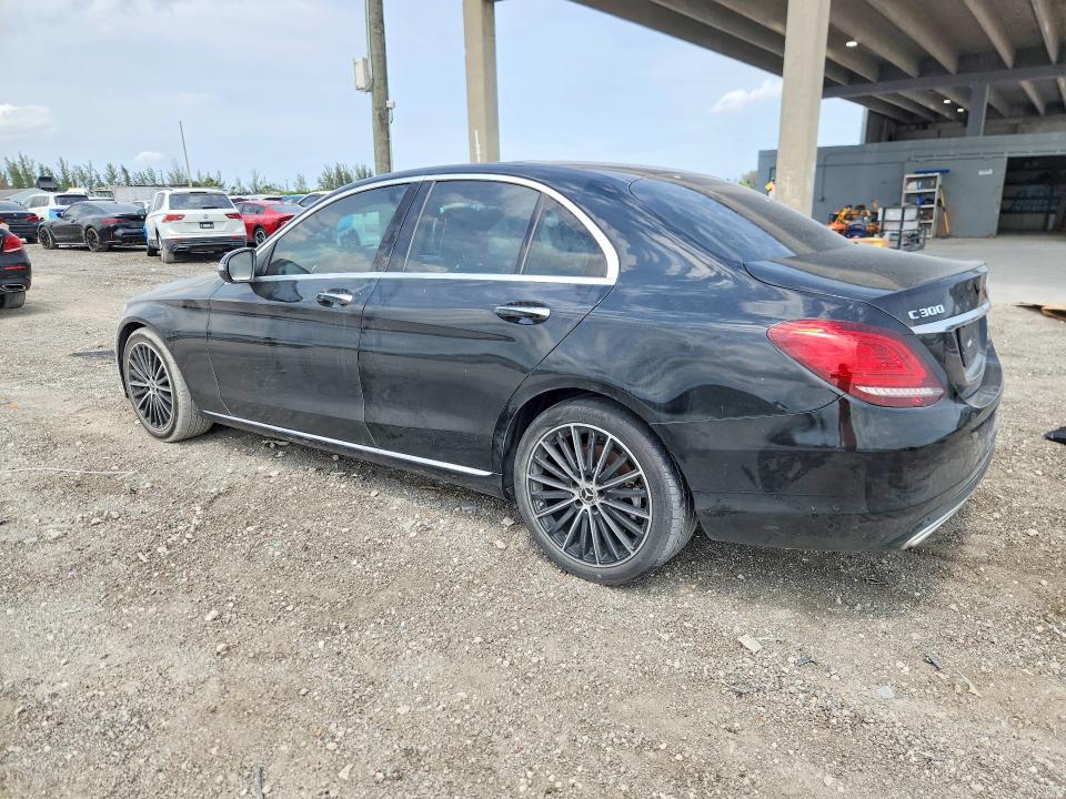 2021 Mercedes-benz C-klasse VIN W1KWF8DB7MR646792 COPART salvage auction — MINOR DENT/SCRATCHES, Fl - Certificate Of Title, sold $11,700 on 2026-07-02 (photo 2)