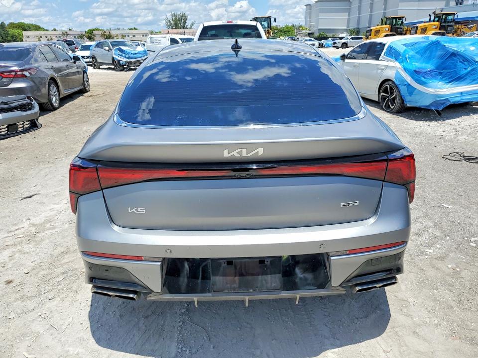 2025 Kia VIN KNAG44J89S5350082 COPART salvage auction — FRONT END, Fl - Cert Of Title Slvg Rebuildable, sold $13,300 on 2026-07-20 (photo 6)