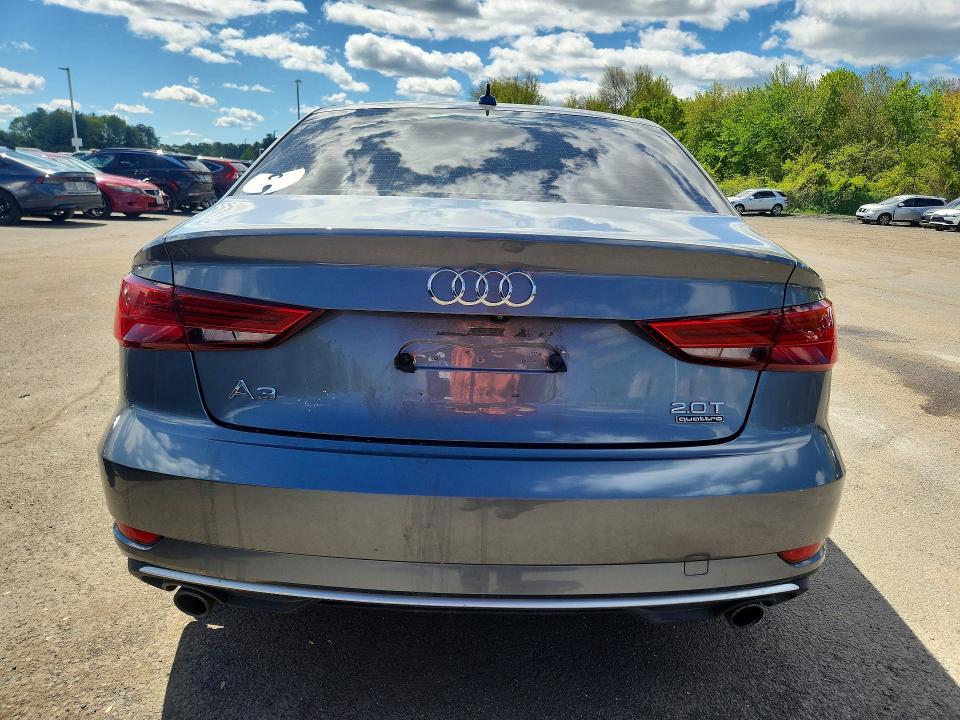 2018 Audi A3 VIN WAUB8GFF2J1044208 COPART salvage auction — VANDALISM, In - Certificate Of Title, sold $4,900 on 2026-07-09 (photo 6)