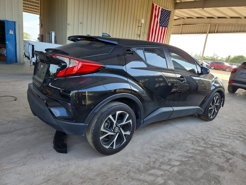 2021 Toyota C-hr VIN NMTKHMBX9MR122070 COPART salvage auction — FRONT END, Fl - Cert Of Title Slvg Rebuildable, sold $6,300 on 2026-07-08 (photo 3)