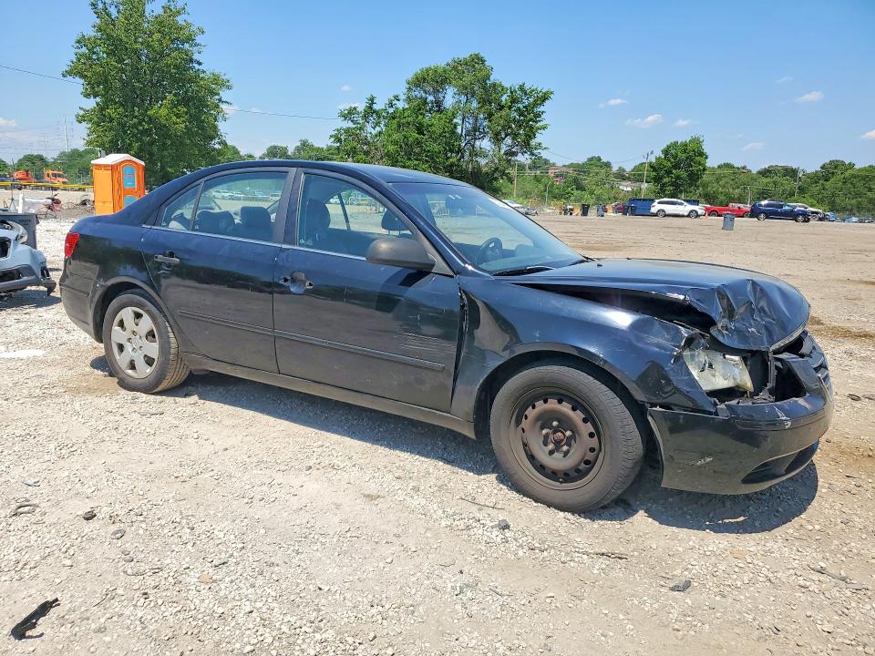 2010 Hyundai Sonata VIN 5NPET4AC9AH613817 COPART salvage auction — FRONT END, Va - Cert Of Title - Salvage, sold $625 on 2026-07-03 (photo 4)