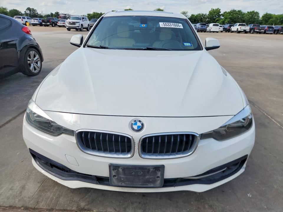2016 BMW 3er VIN WBA8E9C58GK647869 COPART salvage auction — FRONT END, Salvage Title, sold $2,700 on 2026-07-16 (photo 5)