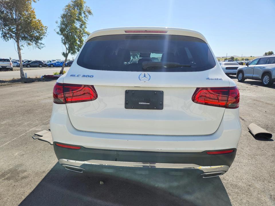 2022 Mercedes-benz Glc VIN W1N0G8EB4NV370293 COPART salvage auction — FRONT END, Ca - Salvage Certificate, sold $12,400 on 2026-07-22 (photo 6)