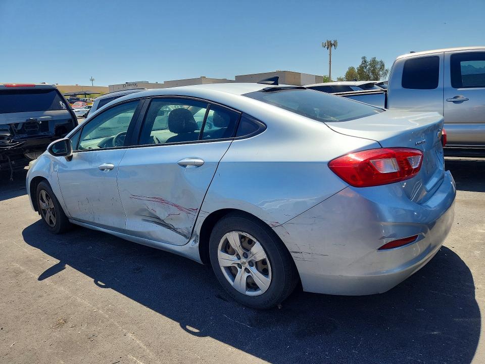 2017 Chevrolet Cruze VIN 3G1BC5SM2HS530741 COPART salvage auction — REAR END, Nv - Salvage Title, sold $1,750 on 2026-07-27 (photo 2)