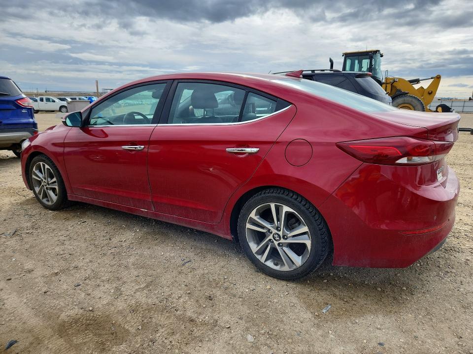 2017 Hyundai Elantra VIN KMHD84LF6HU104638 COPART salvage auction — SIDE, Ab - Bos - Salvage, sold $3,400 on 2026-07-02 (photo 2)