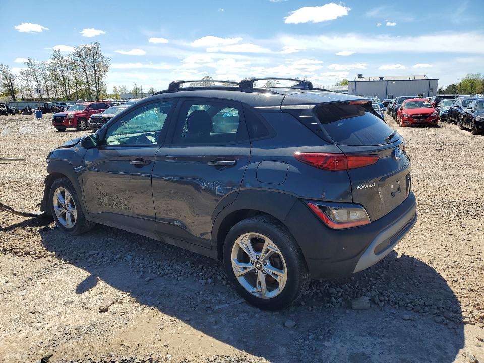 2023 Hyundai Kona VIN KM8K3CAB4PU982812 COPART salvage auction — FRONT END, Ny - Mv-907A Salvage Certificate, sold $3,900 on 2026-07-29 (photo 2)