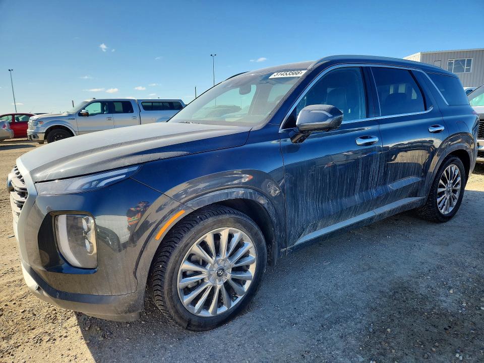 2020 Hyundai VIN KM8R5DHE0LU053774 COPART salvage auction — SIDE, Ab - Bos - Salvage, sold $6,400 on 2026-07-23 (photo 1)