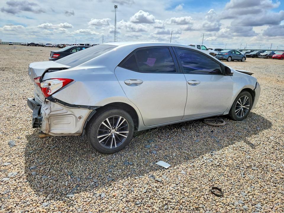 2016 Toyota Corolla VIN 5YFBURHEXGP514696 COPART salvage auction — REAR END, Nm - Cert Of Title-Salvage, sold $1,700 on 2026-07-14 (photo 3)