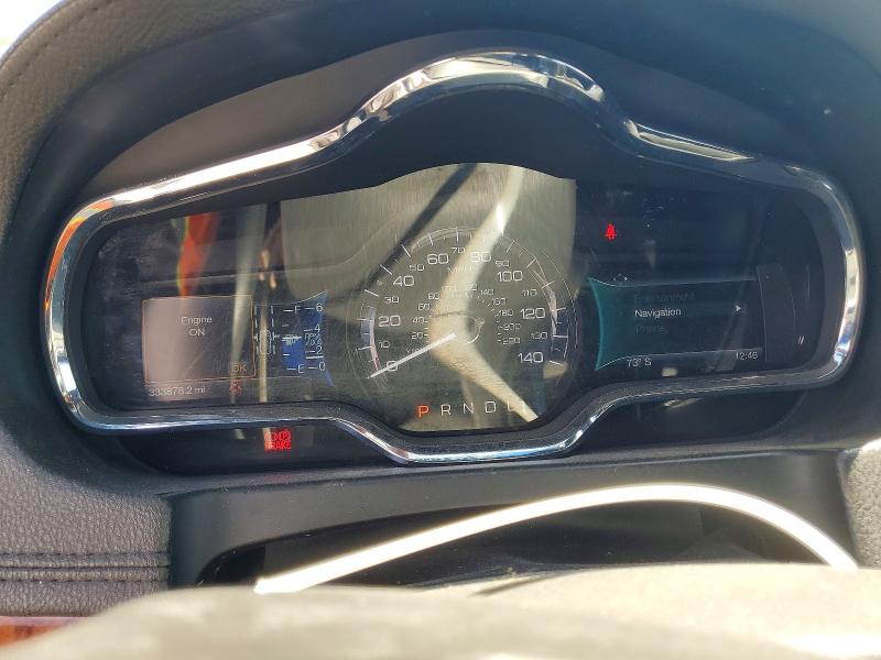 2014 Lincoln Mkt VIN 2LMHJ5NK7EBL57835 COPART salvage auction — UNDERCARRIAGE, Ca - Salvage Certificate, sold $200 on 2026-07-02 (photo 9)