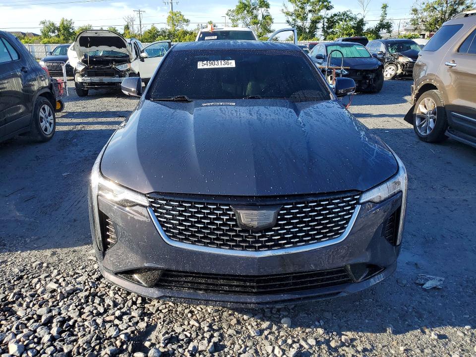 2024 Cadillac Ct4 VIN 1G6DA5RK1R0126075 COPART salvage auction — REAR END, Fl - Cert Of Title Slvg Rebuildable, sold $8,600 on 2026-07-06 (photo 5)