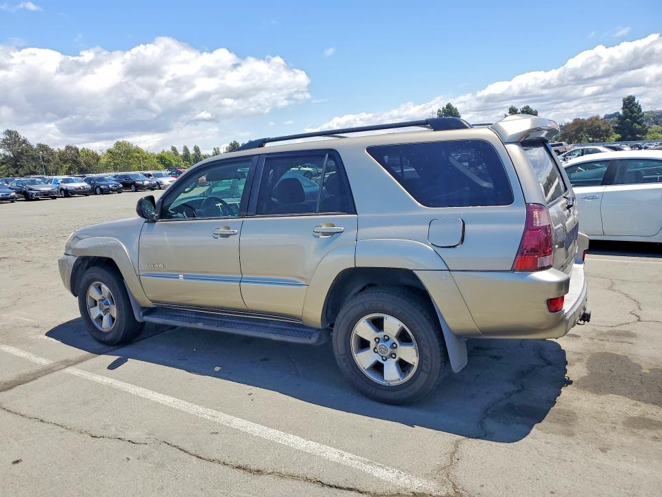 2005 Toyota 4runner VIN JTEBU14R258034957 COPART salvage auction — FRONT END, Ca - Salvage Certificate, sold $4,050 on 2026-07-17 (photo 2)