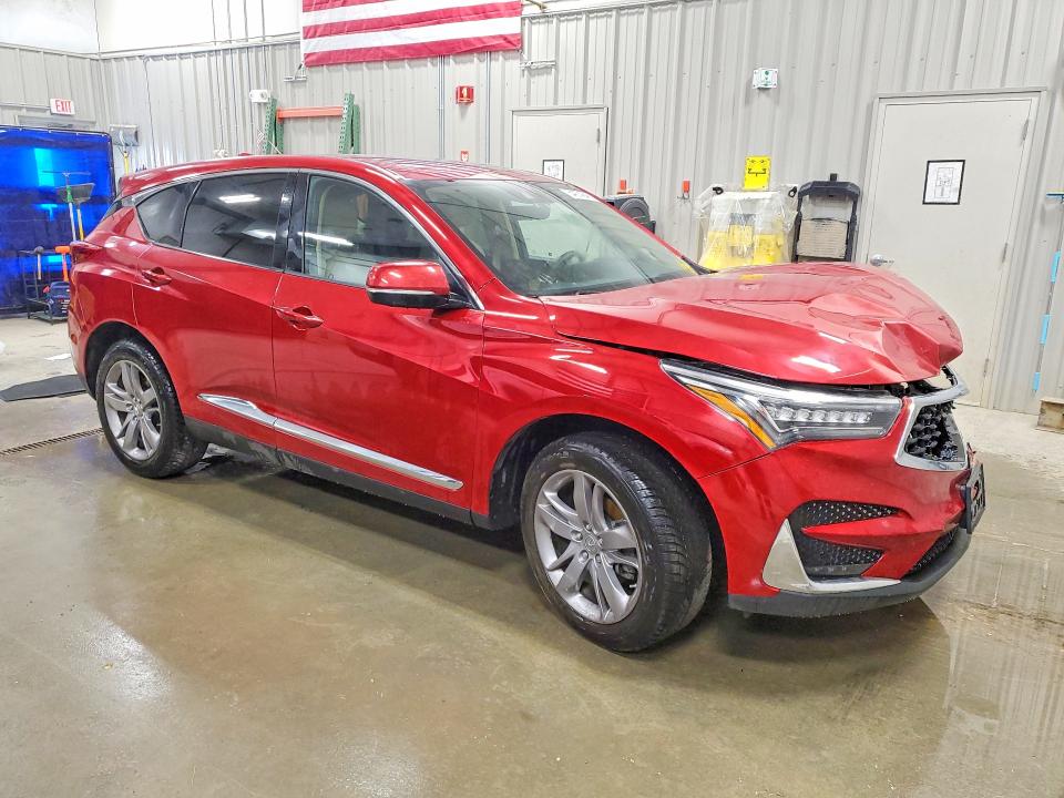 2020 Acura Rdx VIN 5J8TC2H72LL030817 COPART salvage auction — FRONT END, Pa - Certificate Of Salvage, sold $5,200 on 2026-07-22 (photo 4)