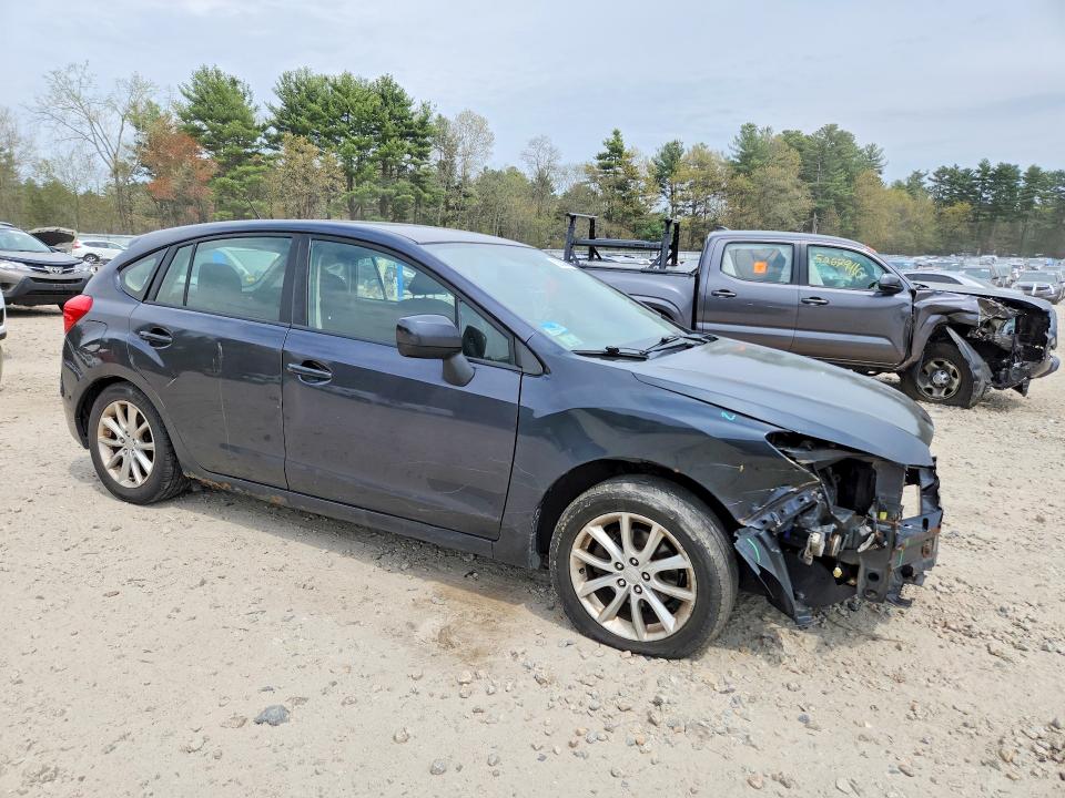 2012 Subaru Impreza VIN JF1GPAC69CH219146 COPART salvage auction — FRONT END, Ct - Cert Of Title-Salvage, sold $325 on 2026-08-03 (photo 4)