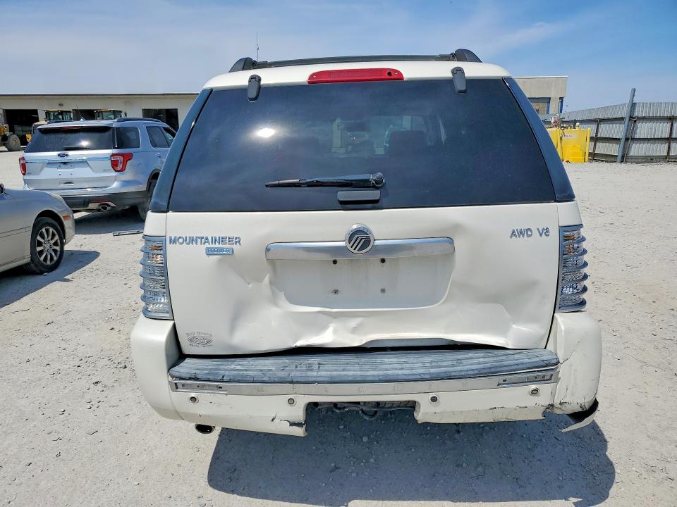 2008 Mercury Mountaineer VIN 4M2EU48898UJ00091 COPART salvage auction — REAR END, In - Certificate Of Title, sold $275 on 2026-07-19 (photo 6)