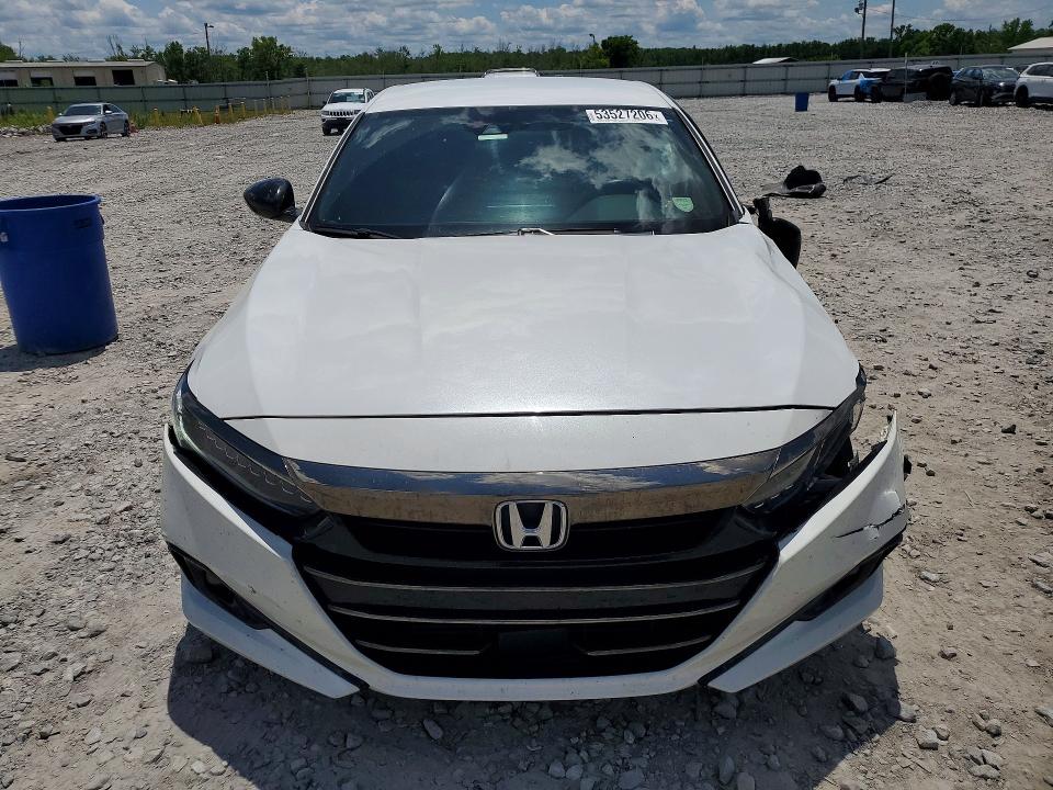 2022 Honda VIN 1HGCV1F37NA101156 COPART salvage auction — FRONT END, Al - Cert Of Title-Salvage Title, sold $7,100 on 2026-07-09 (photo 5)