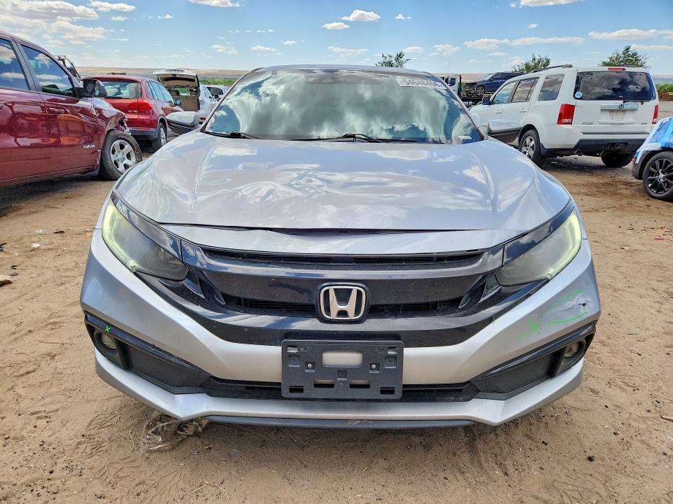 2020 Honda Civic VIN 2HGFC2F86LH518142 COPART salvage auction — FRONT END, Nm - Cert Of Title-Salvage, sold $1,750 on 2026-07-23 (photo 5)