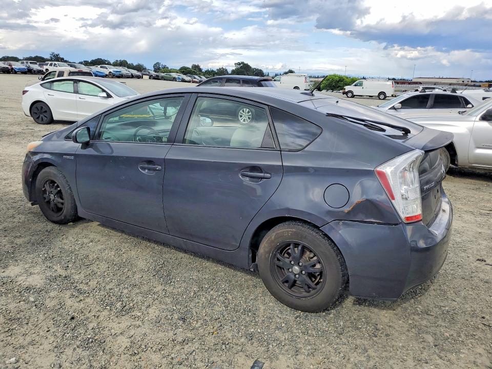2010 Toyota Prius VIN JTDKN3DUXA0076691 COPART salvage auction — SIDE, CA - SALVAGE CERTIFICATE, sold $15 on 2026-07-21 (photo 2)