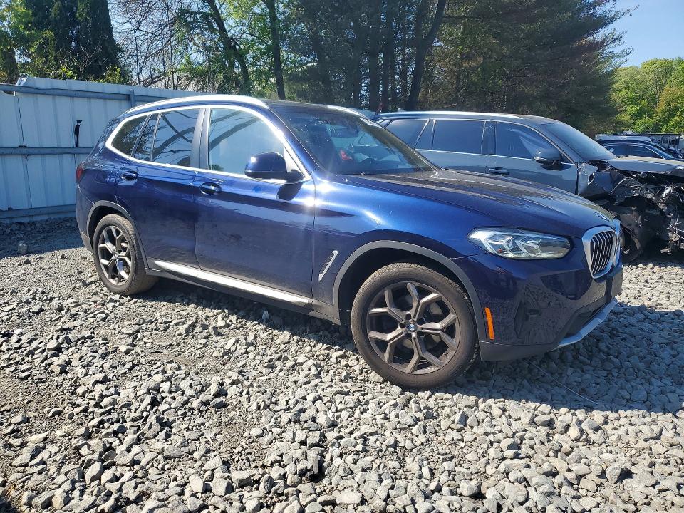 2022 BMW X3 VIN 5UX53DP04N9M86694 COPART salvage auction — SIDE, Nj - Cert Of Title-Salvage, sold $20,700 on 2026-07-20 (photo 4)