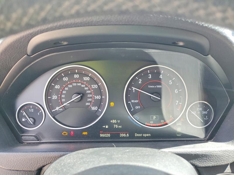 2017 BMW 3 series VIN WBA8B9G56HNU48533 COPART salvage auction — MECHANICAL, FL - CERTIFICATE OF TITLE, sold $1,800 on 2026-07-02 (photo 9)