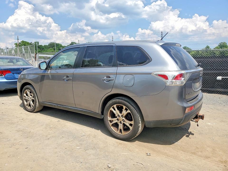 2014 Mitsubishi Outlander VIN JA4AZ3A32EZ009543 COPART salvage auction — MECHANICAL, Md - Certificate Of Title, sold $375 on 2026-07-28 (photo 2)