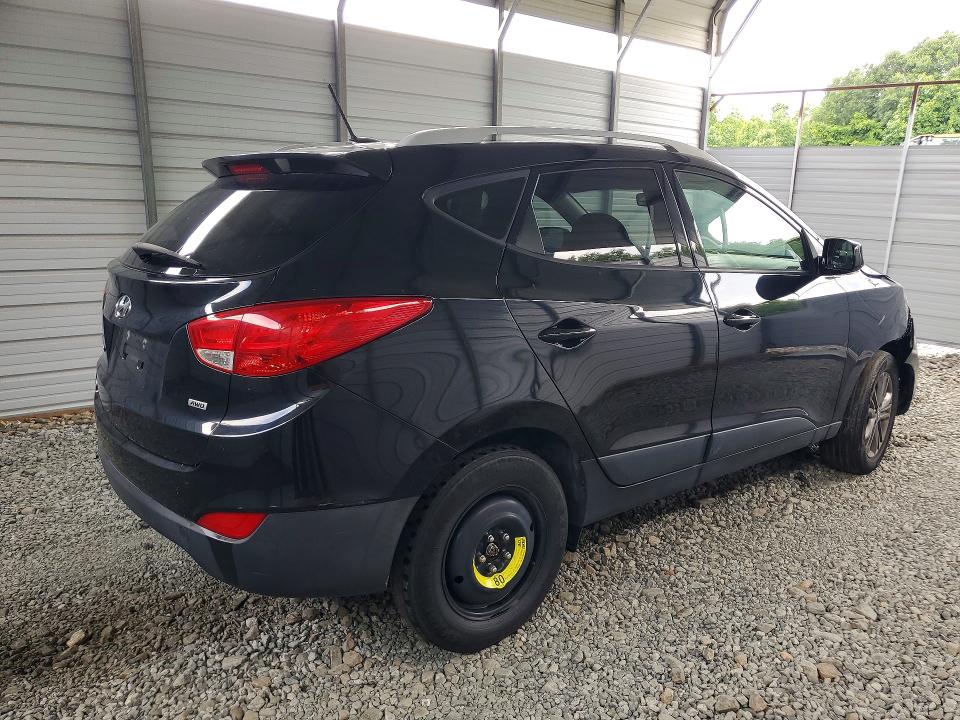 2015 Hyundai Tucson VIN KM8JUCAG3FU115548 COPART salvage auction — FRONT END, IN - CERTIFICATE OF TITLE, sold $1,600 on 2026-07-21 (photo 3)