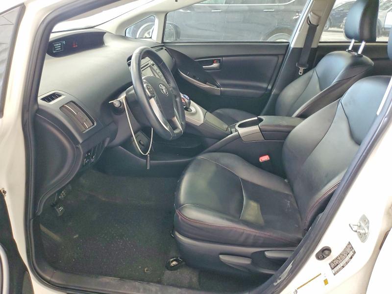 2013 Toyota Prius VIN JTDKN3DU9D5597506 COPART salvage auction — HAIL, Ne - Certificate Of Title, sold $3,050 on 2026-07-07 (photo 7)