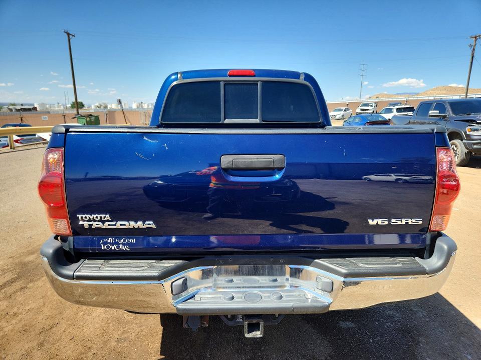 2005 Toyota Tacoma VIN 5TELU42N65Z098928 COPART salvage auction — BURN, Nm - Non-Repairable Vehicle Cert, sold $1,050 on 2026-07-16 (photo 6)