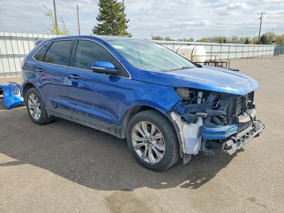 2022 Ford Edge VIN 2FMPK4K91NBA79806 COPART salvage auction — FRONT END, Mn - Cert Of Title-Prior Salvage, sold $9,100 on 2026-07-02 (photo 4)