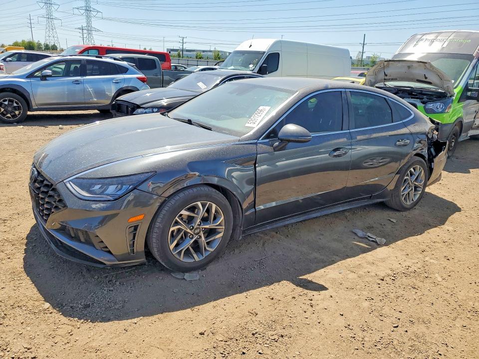 2023 Hyundai Sonata VIN KMHL64JA3PA293239 COPART salvage auction — REAR END, IL - SALVAGE CERTIFICATE, sold $5,900 on 2026-07-28 (photo 1)