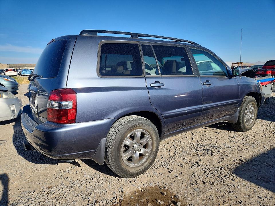 2004 Toyota Highlander VIN JTEDP21A040035445 COPART salvage auction — FRONT END, Ut - Salvage Certificate, sold $1,250 on 2026-07-31 (photo 3)