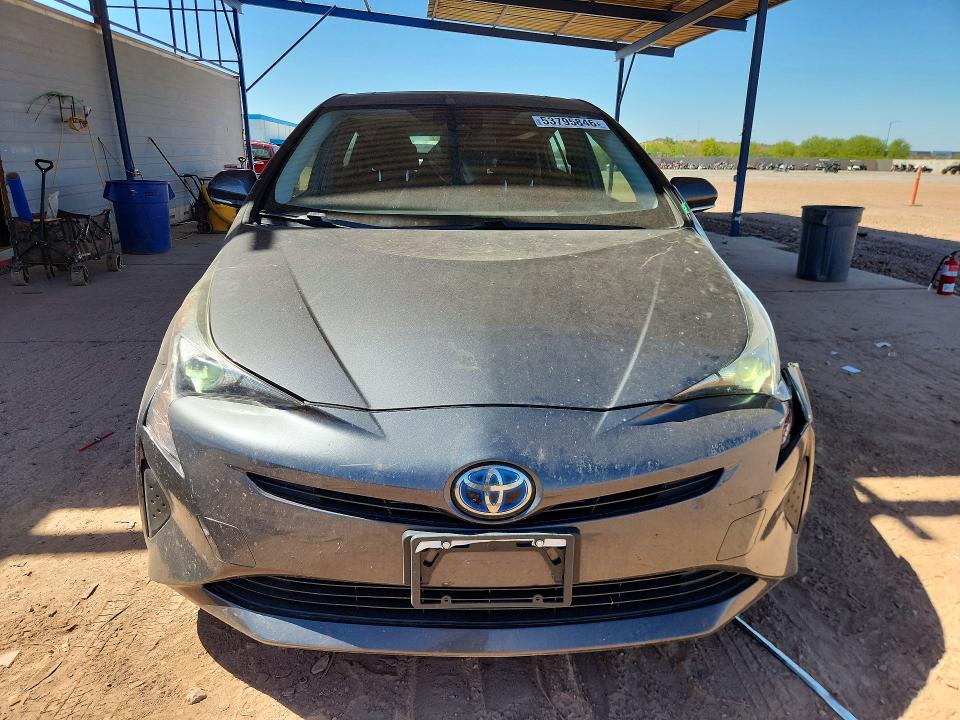 2016 Toyota Prius VIN JTDKARFU7G3016919 COPART salvage auction — REAR END, Az - Cert Of Title - Salvage, sold $175 on 2026-07-30 (photo 5)