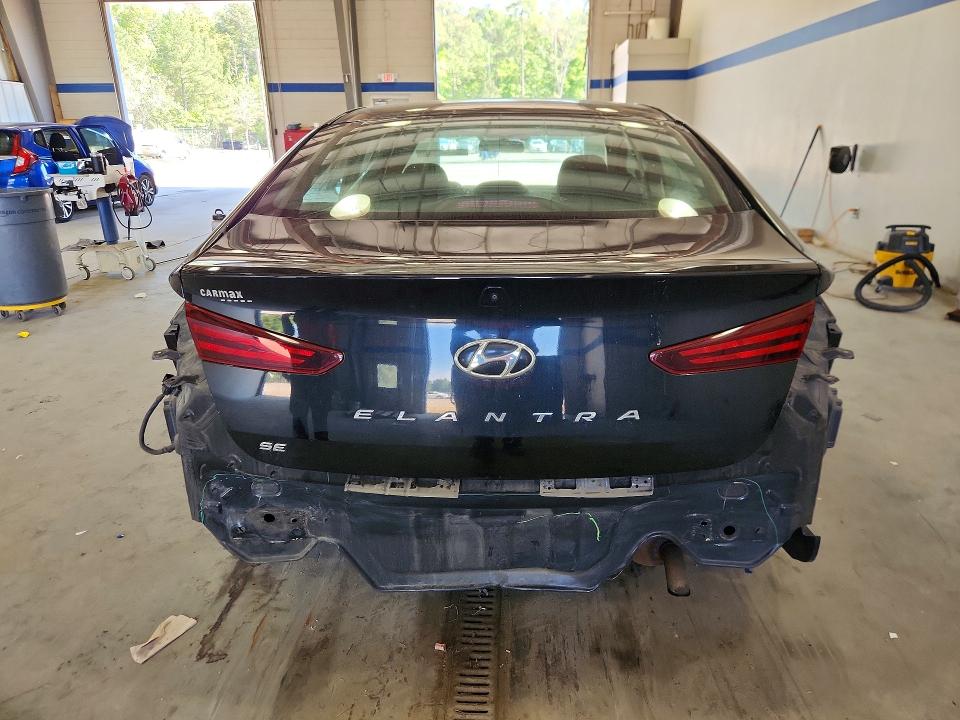 2019 Hyundai VIN 5NPD74LF3KH480349 COPART salvage auction — REAR END, Va - Cert Of Title - Salvage, sold $825 on 2026-07-02 (photo 6)