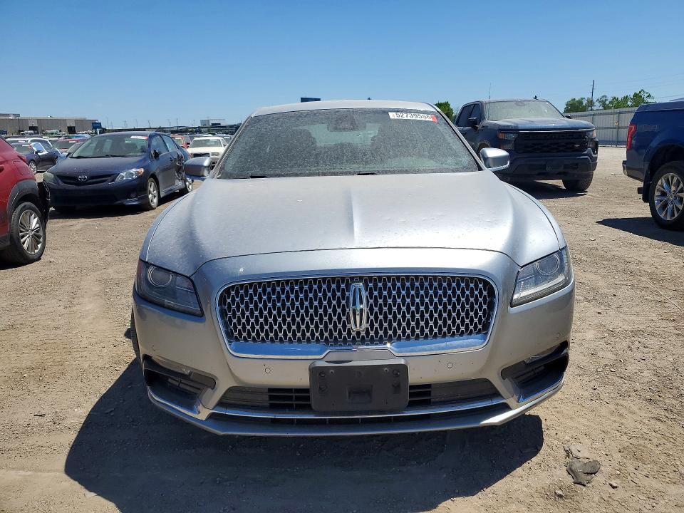 2020 Lincoln Continental VIN 1LN6L9PKXL5605613 COPART salvage auction — HAIL, Ia - Cert Of Title-Salvage Title, sold $8,700 on 2026-07-10 (photo 5)