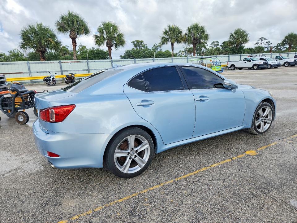 2012 Lexus Is 300 VIN JTHBF5C20C5167322 COPART salvage auction — NORMAL WEAR, Fl - Certificate Of Title, sold $800 on 2026-07-07 (photo 3)