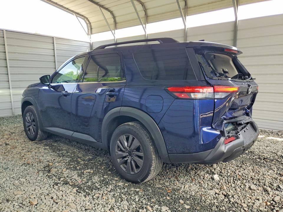 2023 Nissan Pathfinder VIN 5N1DR3BA0PC262460 COPART salvage auction — REAR END, Sc - Cert Of Title-Salvage, sold $3,750 on 2026-07-28 (photo 2)