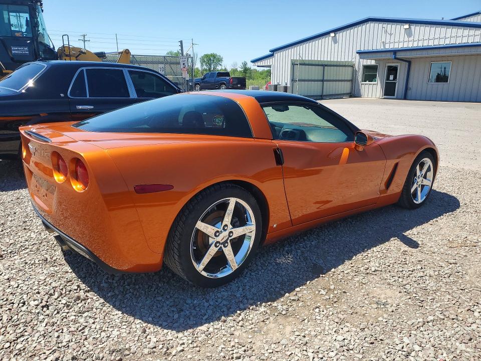 2007 Chevrolet Corvette VIN 1G1YY26UX75104924 COPART salvage auction — WATER/FLOOD, Ny - Mv907A-Parts Only, sold $15,400 on 2026-07-20 (photo 3)