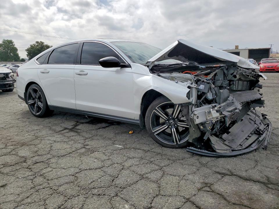 2024 Honda Accord VIN 1HGCY2F58RA072948 COPART salvage auction — FRONT END, Ca - Salvage Certificate, sold $4,650 on 2026-07-02 (photo 4)