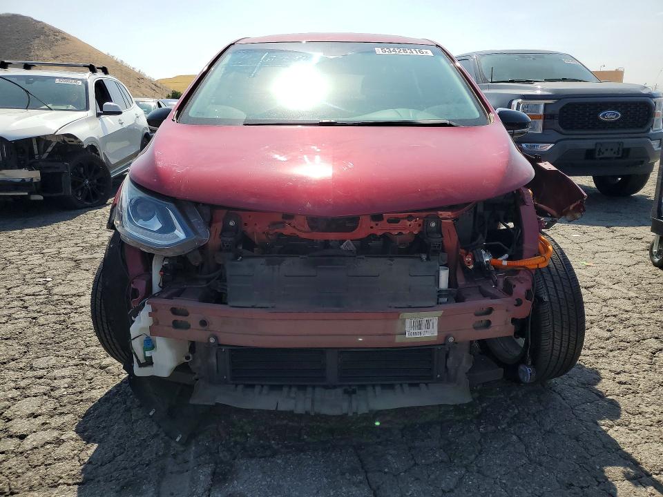 2019 Chevrolet Bolt VIN 1G1FY6S08K4128400 COPART salvage auction — FRONT END, Ca - Salvage Certificate, sold $3,000 on 2026-07-02 (photo 5)