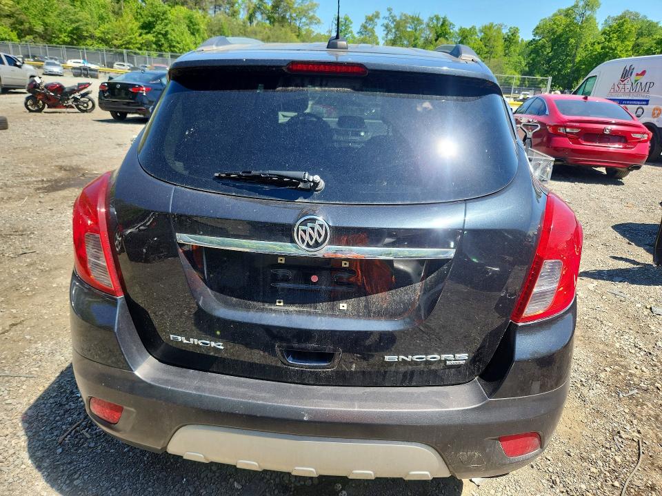 2016 Buick Encore VIN KL4CJESB5GB748094 COPART salvage auction — MINOR DENT/SCRATCHES, Md - Certificate Of Title, sold $3,200 on 2026-07-14 (photo 6)