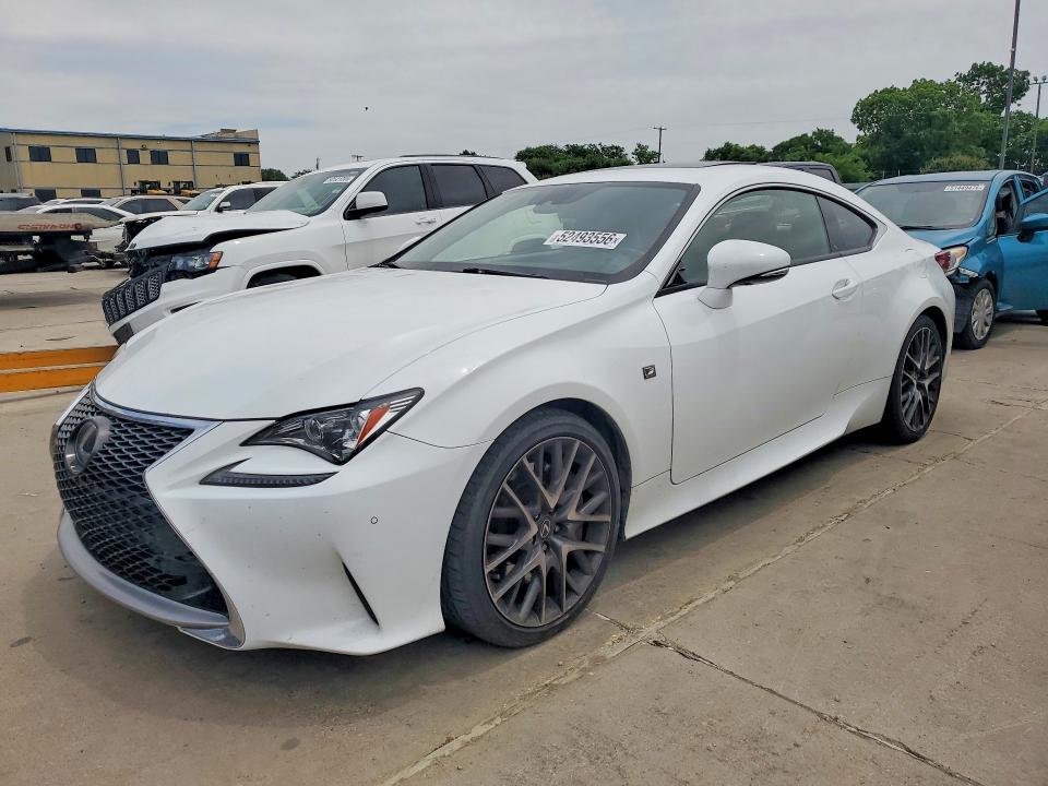 2018 Lexus VIN JTHHA5BC8J5008466 COPART salvage auction — HAIL, Tx - Certificate Of Title, sold $12,300 on 2026-07-13 (photo 1)