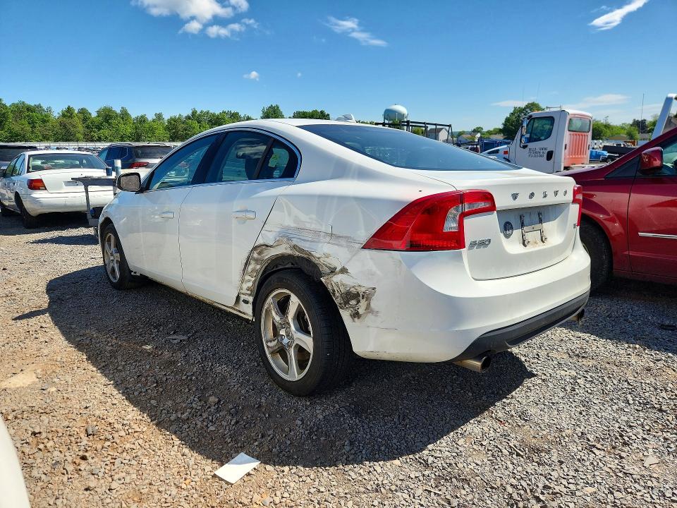 2012 Volvo S60 VIN YV1622FS0C2102717 COPART salvage auction — SIDE, NJ - CERT OF TITLE-SALVAGE, sold $400 on 2026-07-24 (photo 2)