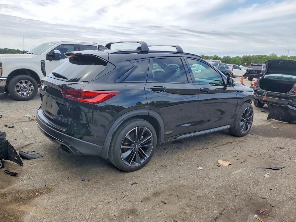 2024 Infiniti Qx50 VIN 3PCAJ5FB9RF113872 COPART salvage auction — FRONT END, Ga - Cert Of Title-Salvage, sold $10,300 on 2026-07-10 (photo 3)